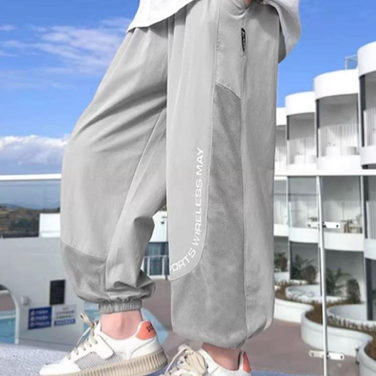 ジョガーパンツ キッズ 接触冷感 メッシュ ロングパンツ 子供服 蚊よけパンツ 虫よけ 長ズボン 男の子 スポーツウェア ジャージ キャンプ 遠足 子 |  | 02
