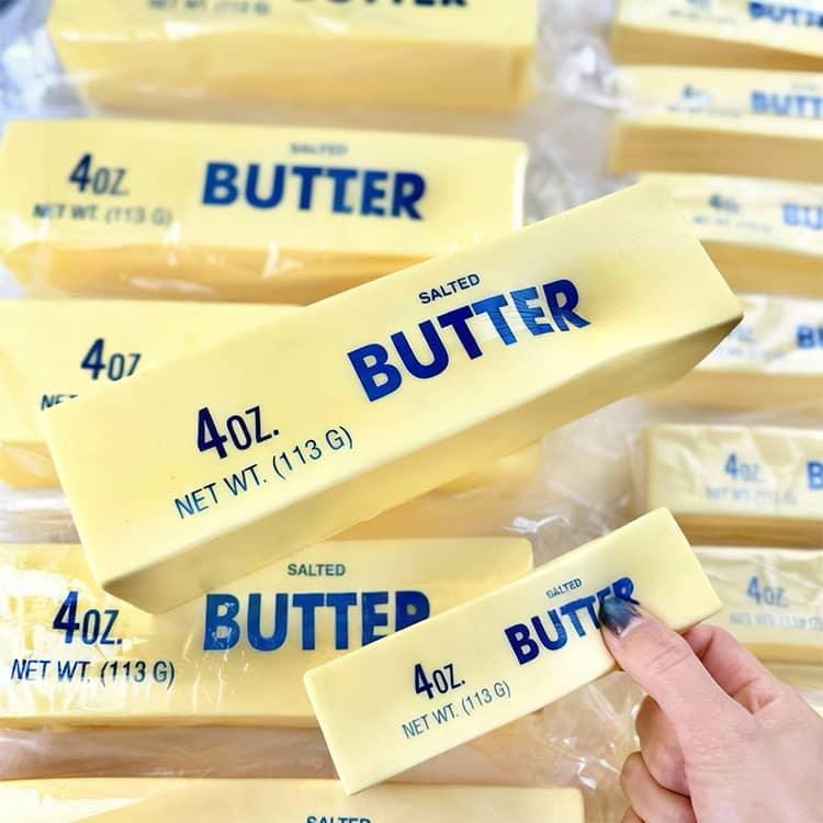 大きいサイズ バタースクイーズ おもちゃ スクイーズ バター おもちゃ 食品サンプル ストレス解消 グッズ 玩具 ふわふわ ペタペタスクイーズ もちも |  | 03