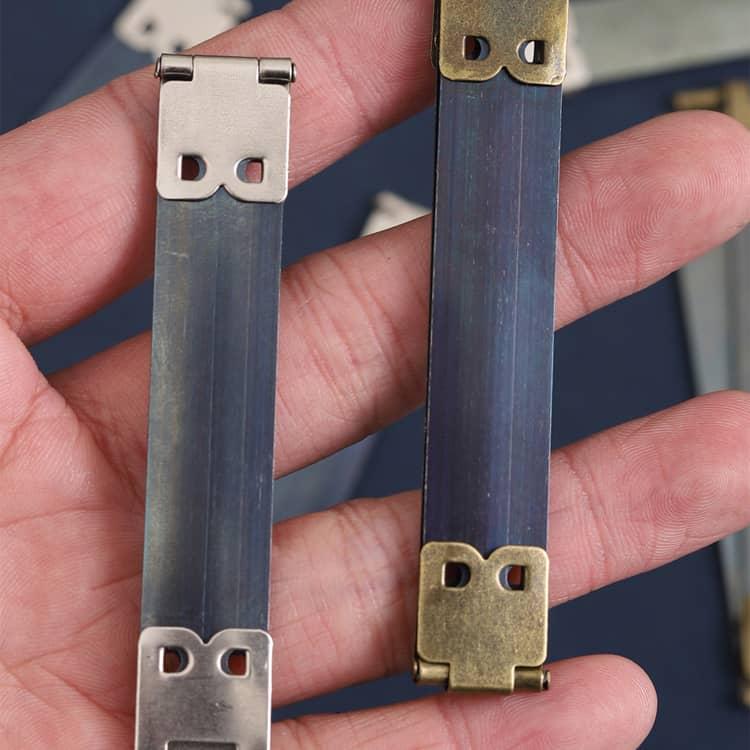 ばね口金具 16本セット 幅1.5cm 8cm 8.5cm 10cm 12cm バネ口金 バネポーチ がま口 バネ口金具 ばね口金 バネ口 ばね口 ぱ |  | 04