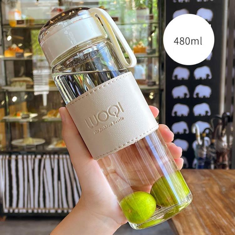 水筒 ウォーターボトル 340ml 480ml 断熱カバー付き フィルター付き 大容量 漏れ防止 ボトル マイボトル クリアボトル コンパクトボトル |  | 03