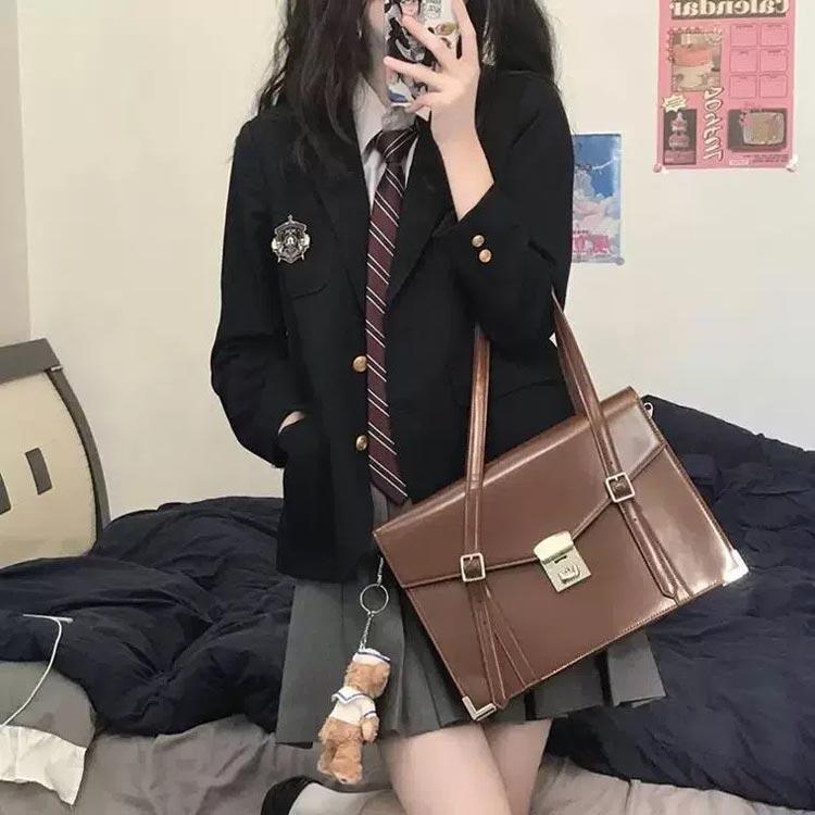 4点セット 女子高生 制服 リボン ブレザー スカート シャツ セット JK 学生 スクール コスプレ ファッション 高生 制服 高校制服 学生服 学 |  | 04