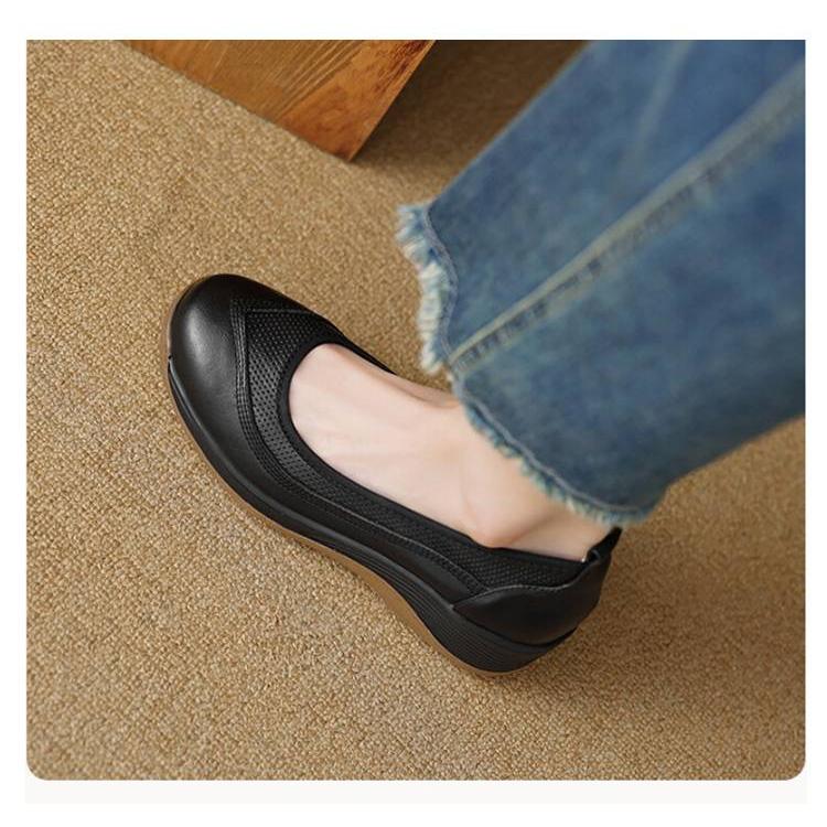 ヒール5.5cm 厚底シューズ レディース スリッポン シューズ 厚底 丸いつま先 歩きやすい 疲れにくい 春 靴 婦人靴 痛くない ママの日 ギフト |  | 16