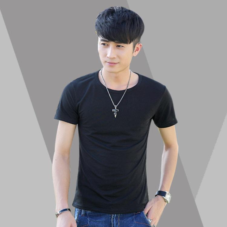 【5枚セット】tシャツ 半袖 インナー メンズ Vネック Uネック インナーシャツ 下着 クルーネック 丸首 大きいサイズ 男性用 アンダーシャツ 肌 |  | 02