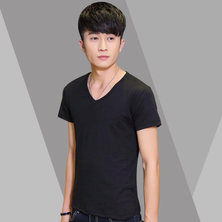 【5枚セット】tシャツ 半袖 インナー メンズ Vネック Uネック インナーシャツ 下着 クルーネック 丸首 大きいサイズ 男性用 アンダーシャツ 肌 |  | 04