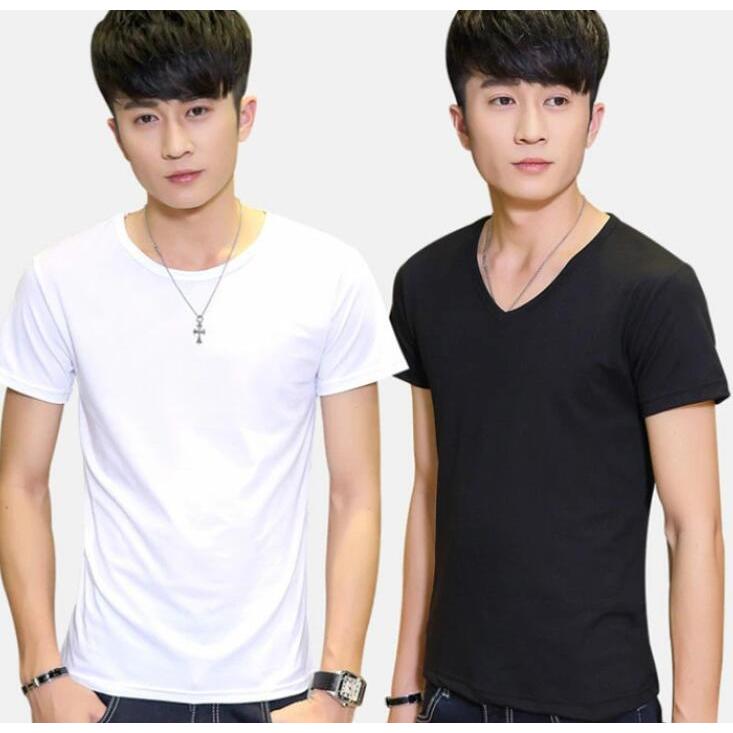 【5枚セット】tシャツ 半袖 インナー メンズ Vネック Uネック インナーシャツ 下着 クルーネック 丸首 大きいサイズ 男性用 アンダーシャツ 肌 |  | 08