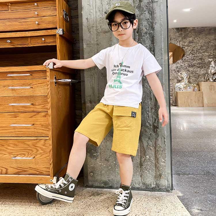 半パンツ 男の子 半ズボン 綿 こども キッズ 小学生 中学生 ハーフパンツ キッズ 子供服 半ズボン 無地パンツ 7色 キッズ 子供ズボン ずぼん |  | 02