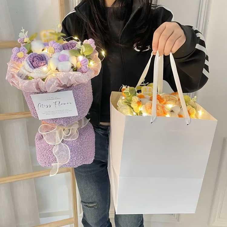 ぬいぐるみ 花束 造花 フラワー かわいい 枯れない花 アレンジメントブーケ ギフト 写真撮影用 小道具 お見舞い プレゼント 贈り物 誕生日 記念日 |  | 03
