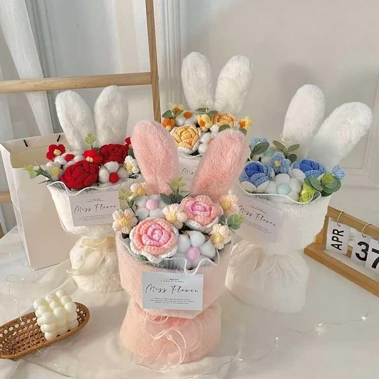 ぬいぐるみ 花束 造花 フラワー かわいい 枯れない花 アレンジメントブーケ ギフト 写真撮影用 小道具 お見舞い プレゼント 贈り物 誕生日 記念日 |  | 04