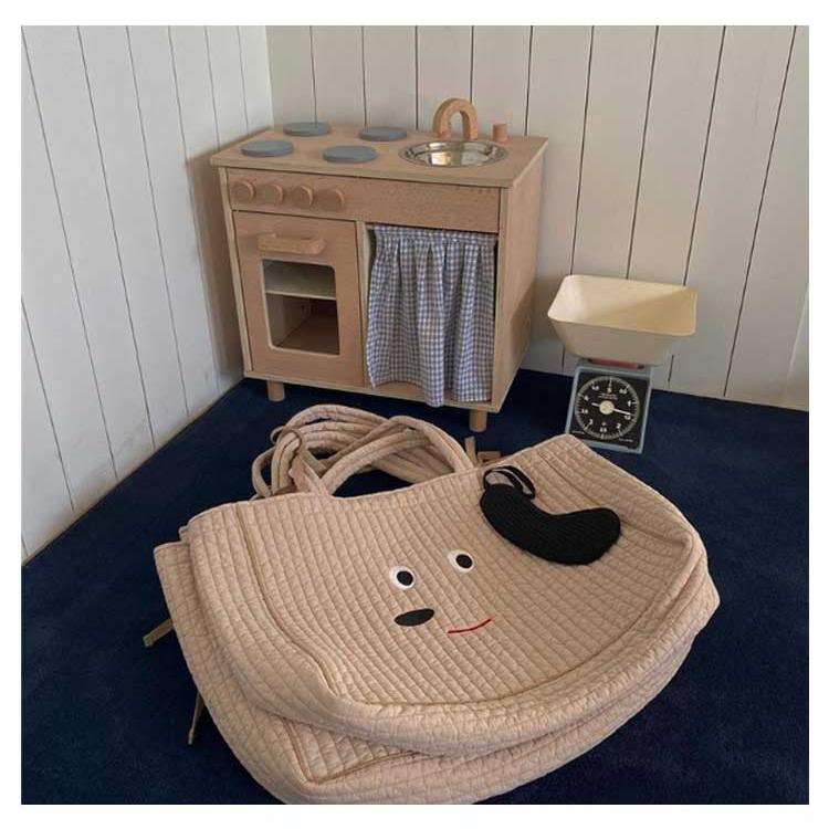 保育園 お昼寝布団 バッグ 子供用 お昼寝ふとんバッグ 保育園用 キッズ ベビー布団用 子ども ふとん用バッグ サブバッグ ママバッグ キルティング |  | 14