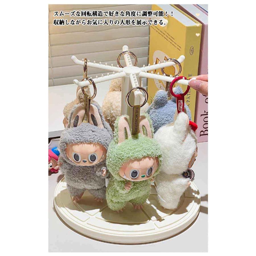 ぬいぐるみ収納ケース フィギュアケース コレクションケース 透明円柱収納 回転可能 回転式 積み重ね可能 掛けられる クリア 大容量 透明 ケース お |  | 11