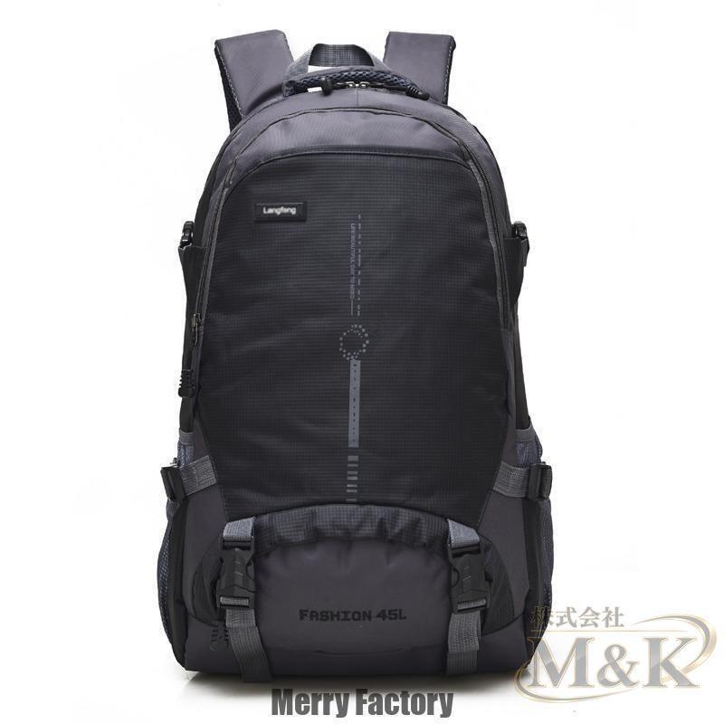 登山用リュック バックパック 45L 撥水 トレッキング ハイキング 大容量 多機能 通気性 登山 防災 遠足 軽量 アウトドア | ブランド登録なし | 02