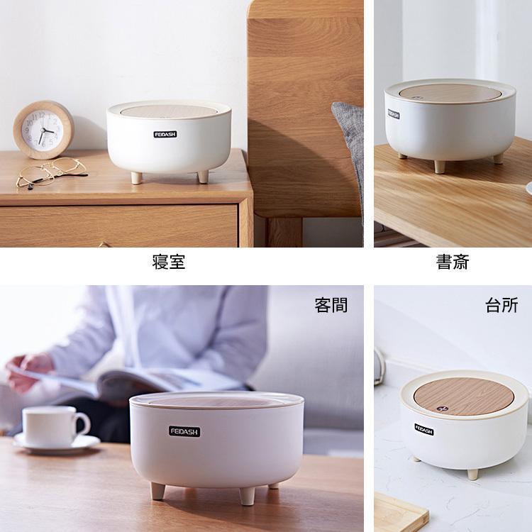 ゴミ箱 ごみ箱 ダストボックス ふた付き 蓋つき 臭わない 円型 ゴミ袋が見えない ワンタッチ 7l 7リットル 足付き リビング | ブランド登録なし | 10