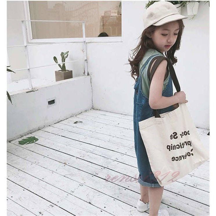 リバーシブル オールインワン 女の子 デニムパンツ 子供パンツ ロングパンツ ポケット付き ワイドパンツ | ブランド登録なし | 05