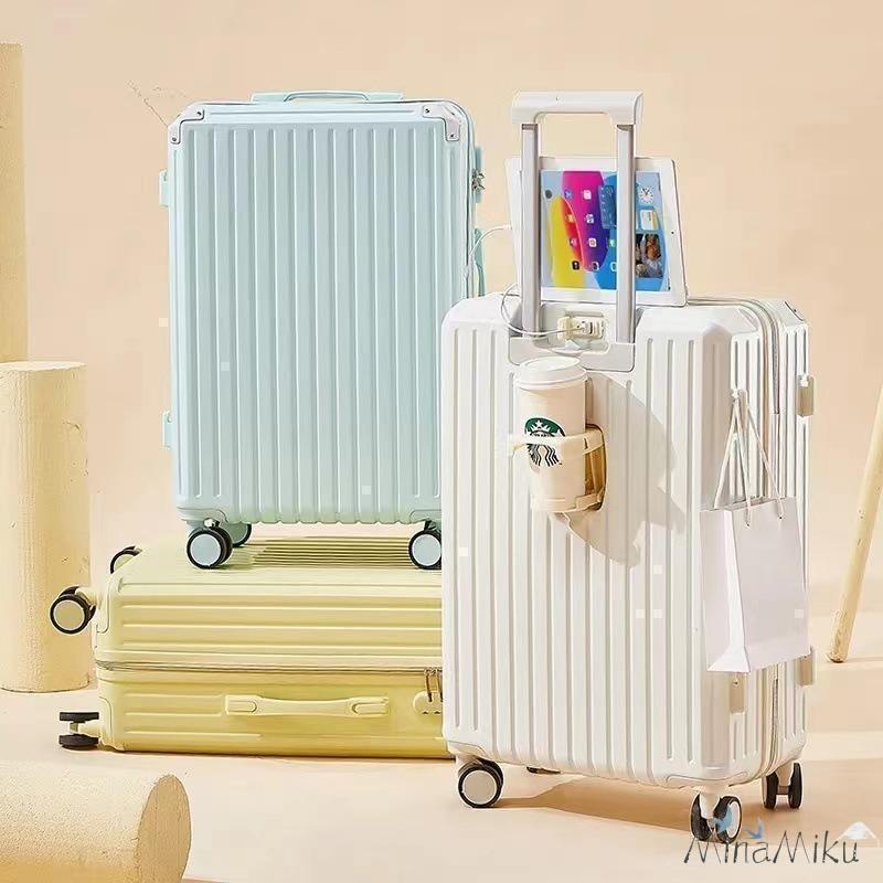 スーツケース 機内持ち込み 軽量 小型 キャリーケース Sサイズ カップホルダー 大容量 ファスナータイプ 静音 おしゃれ かわいい 2泊3日 | ブランド登録なし | 12
