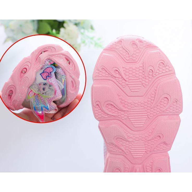スニーカー キッズ ジュニア 園児 女の子 かわいい 光る靴 子供靴 キッズシューズ LED ひかる ピンク | ブランド登録なし | 07