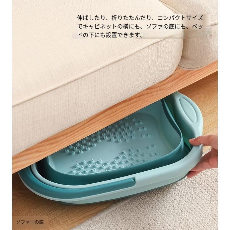折りたたみバケツ 足湯 バケツ 洗濯桶 持ち運び 大容量 コンパクト 足洗い器 アウトドア 洗車 洗濯 掃除 便利 13L 軽量 |  | 17