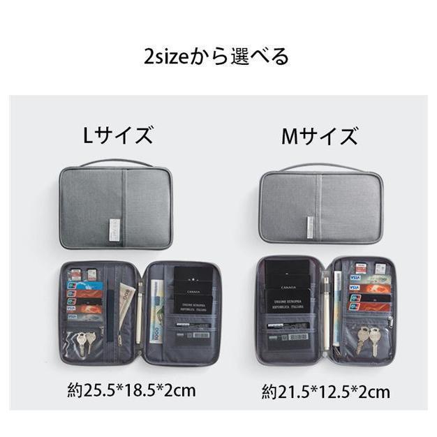マルチケース パスポート ケース カバー チケット お薬手帳 通帳 カード 小銭 収納 ポーチ 便利 パスポート入れ トラベル グッズ 旅行 | ブランド登録なし | 01