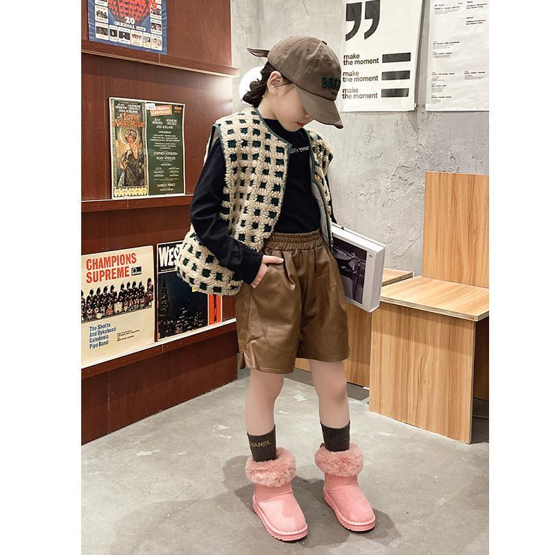 ショートブーツ キッズ 女の子 ハート 可愛い ボアブーツ 裏起毛 履きやすい カジュアル 防寒ブーツ 防風保温 | ブランド登録なし | 09