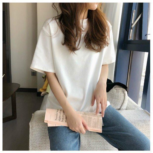 半袖tシャツ レディース tシャツ 白 無地tシャツ レディース 白 透けない ゆったりTシャツ 半袖 カットソー 春夏 夏服 肌着 リゾート | ブランド登録なし | 04