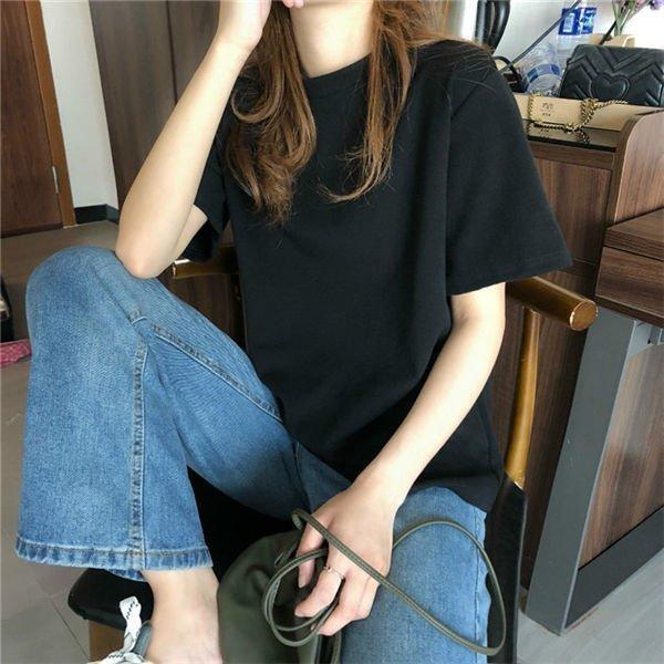半袖tシャツ レディース tシャツ 白 無地tシャツ レディース 白 透けない ゆったりTシャツ 半袖 カットソー 春夏 夏服 肌着 リゾート | ブランド登録なし | 07