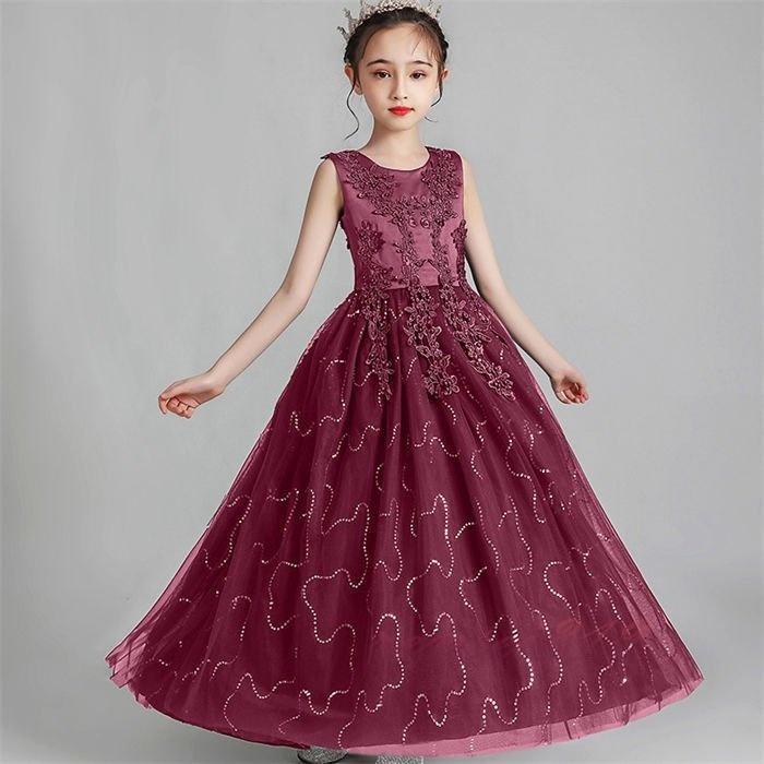 子供ドレス フォーマルピアノ発表会 結婚式ドレス キッズ フォーマルドレス 子どもドレス ジュニアドレス 女の子 ワンピース | ブランド登録なし | 10