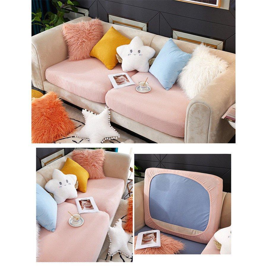 18色ソファーカバー 北欧モダン ソファー座面カバー ストレッチ ソファークッションカバー オールシーズン 耐久性 春 夏 四季適用 洗える 通気性 | ブランド登録なし | 10
