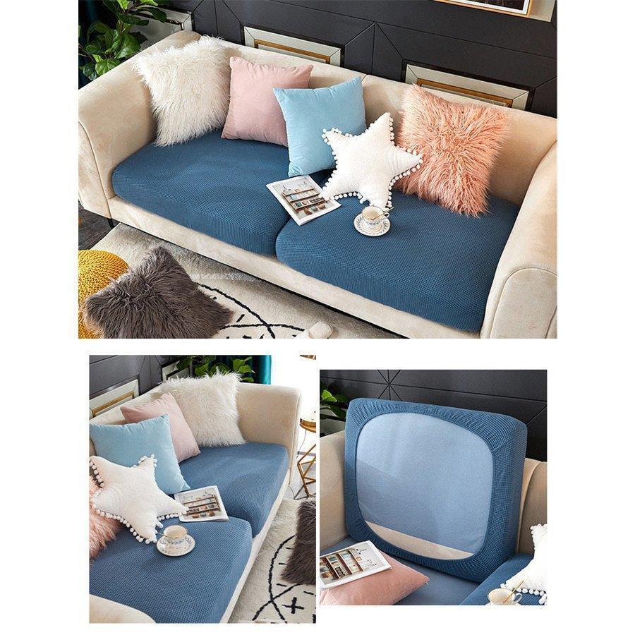 18色ソファーカバー 北欧モダン ソファー座面カバー ストレッチ ソファークッションカバー オールシーズン 耐久性 春 夏 四季適用 洗える 通気性 | ブランド登録なし | 11