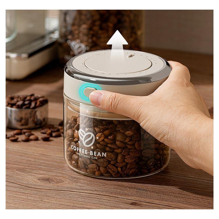 保存容器 2個セット 真空キャニスター 茶筒 500ml/1100ml/1700ml キャニスター 真空保存容器 真空容器 コーヒー 密閉容器 フード | ブランド登録なし | 11