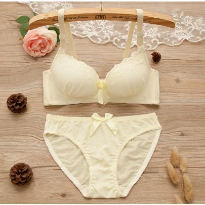 ジュニア 下着 ブラ ショーツ 上下セット シンプル かわいい 通気性 着けやすい おしゃれ | ブランド登録なし