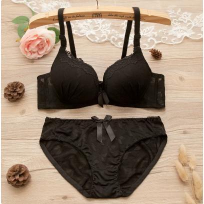 ジュニア 下着 ブラ ショーツ 上下セット シンプル かわいい 通気性 着けやすい おしゃれ | ブランド登録なし | 01