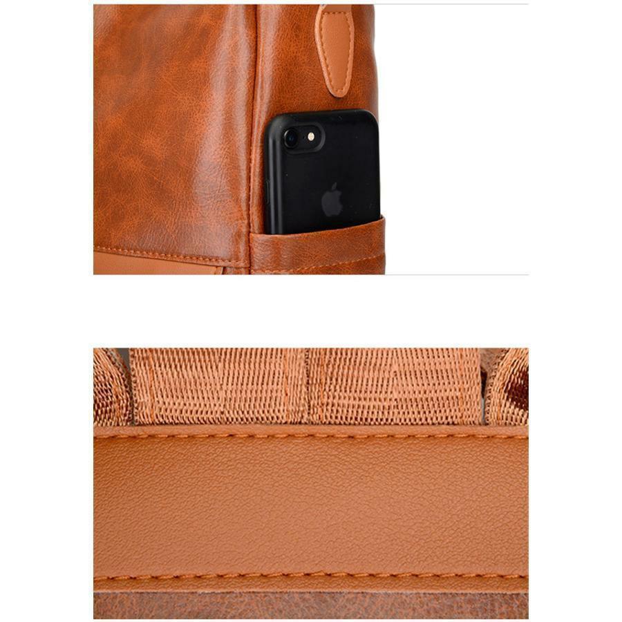 2WAY リュック レディースバッグ ビジネス 軽量 通学 通勤 出張 PU カジュアル 旅行 大容量おすすめ ママ鞄 シンプル | ブランド登録なし | 18