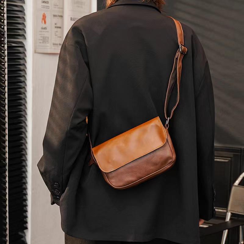 ショルダーバッグ メッセンジャーバッグ メンズバッグ 2way 革男性用 メンズ定番 通勤 通学 | ブランド登録なし | 02
