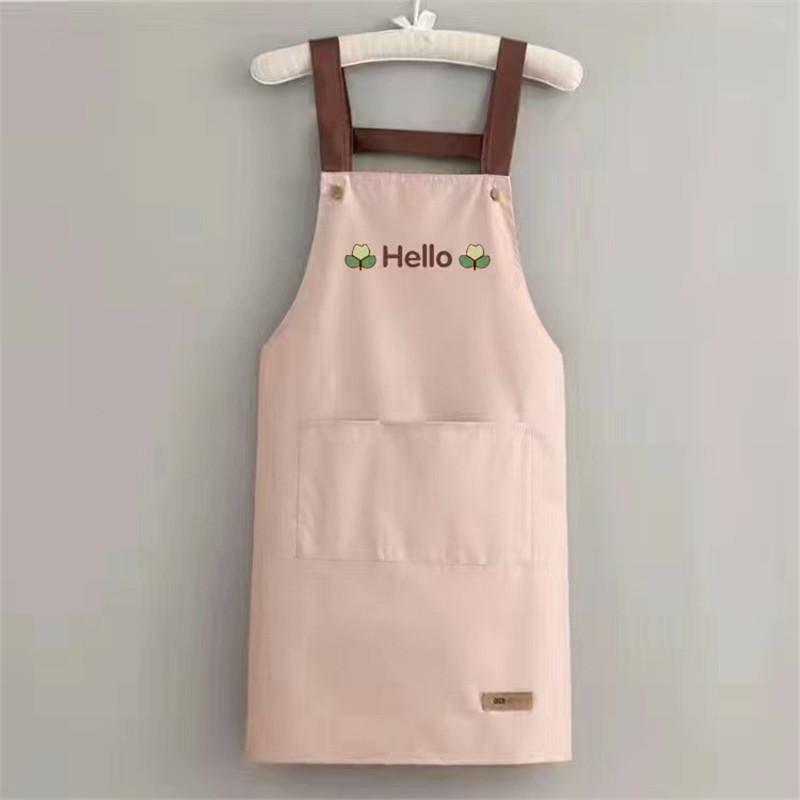 エプロン 格安 布素材 撥水 H型 可愛い シンプル 園芸活動 男女兼用 料理教室 陶芸教室 履きやすい 快適 便利 丈夫 肩掛け | ブランド登録なし | 09