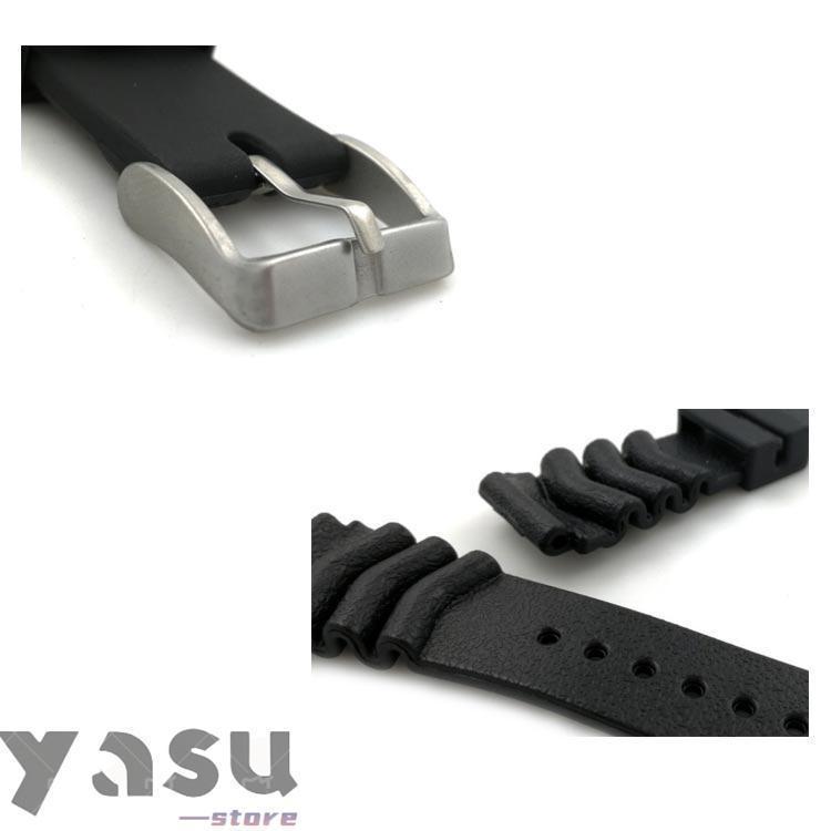 時計バンド 交換ベルト ストラップ 防水 18mm 20mm 22mm ダイバーウォッチ ベルト バンド交換 シリコンゴム ダイバーウ | ブランド登録なし | 13