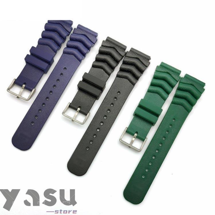 時計バンド 交換ベルト ストラップ 防水 18mm 20mm 22mm ダイバーウォッチ ベルト バンド交換 シリコンゴム ダイバーウ | ブランド登録なし | 01