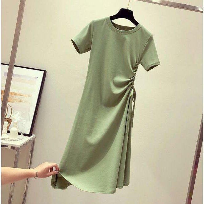 マキシ丈ワンピース レディース シャツワンピース レディースワンピース 春夏半袖 結婚式 ドレス | ブランド登録なし | 01