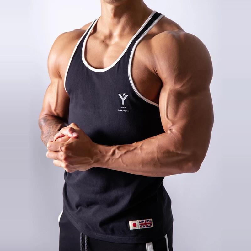 タンク メンズ ス トレーニングウェア ノースリーブ 筋トレ ジム スポーツウェア 速乾 フィットネス トレーニングウェア ジョギング | ブランド登録なし | 11