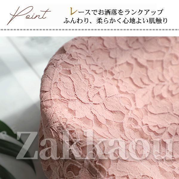 ベレー帽 レディース レース 花柄 全５色 大きめ ゆったり 通気性抜群 サイズ調節 サマーニット シンプル カジュアル オールシーズン おしゃれ | ブランド登録なし | 10