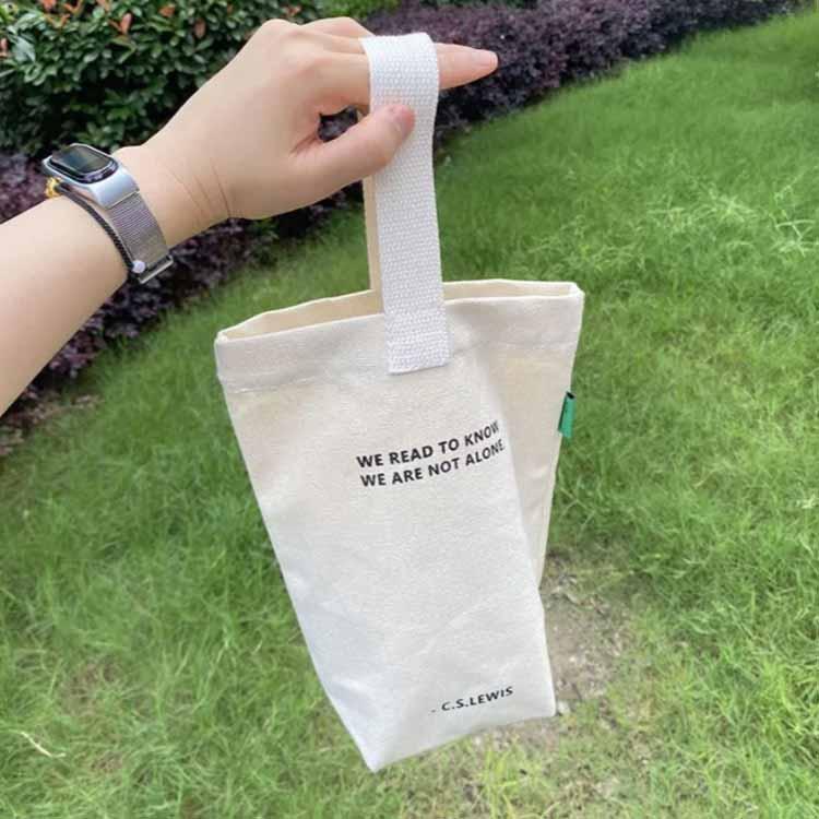 2個セット ドリンク ホルダー ミニトートバッグ バッグ テイクアウト 手提げバッグ カップホルダー カバン エコバッグ かばん コンパクト バッグ | ブランド登録なし | 03