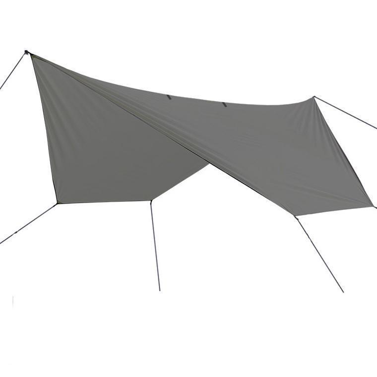 タープテント ヘキサタープ 350*290CM Mサイズ 2-4人用 天幕シェード 日よけ uvカット耐水圧 2000mm ペグ付き ロープ付き | ブランド登録なし | 03
