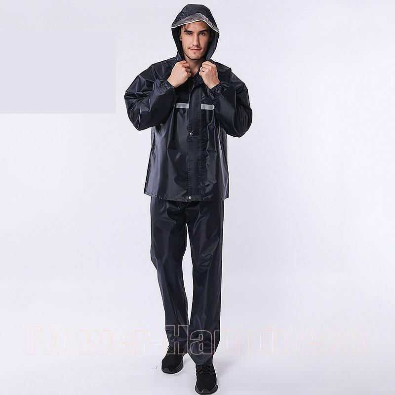 レインスーツ レインコート 上下セット レインウェア メンズ レディース 防水 撥水 透湿 雨カッパ 雨具 原付用 自転車 アウトドア 作業用 釣り | ブランド登録なし | 11