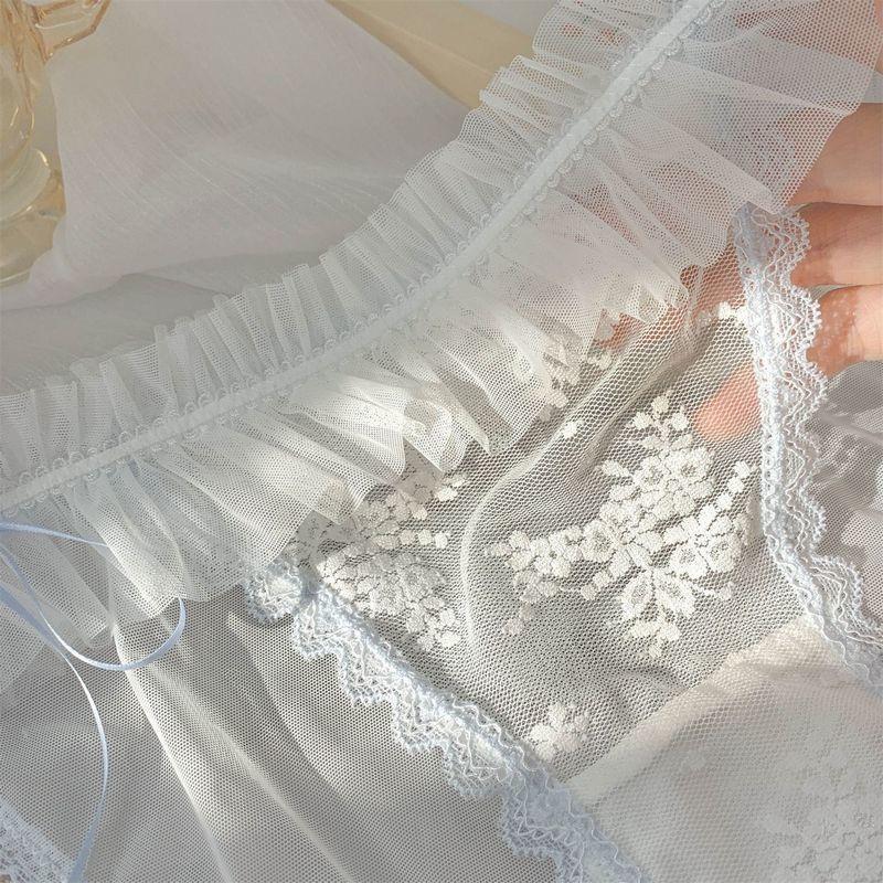 ふんどしショーツ ショーツ 下着 インナー レディース 女性 単品 ふんどし型 パンツ パンティ 通気性 透け感 シースルー レース リボン 綺麗 |  | 12