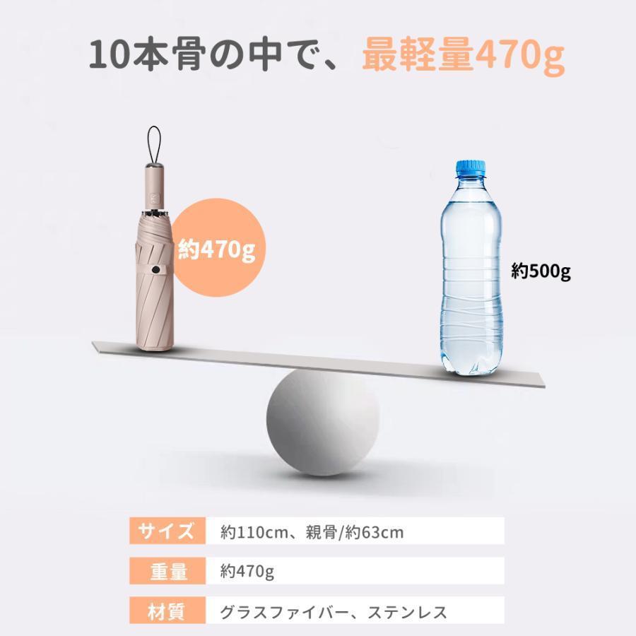 母の日 ヤフー1位 完全遮光 日傘 撥水 折りたたみ傘 自動開閉 雨傘 UVカット 大きい レディース メンズ 傘 コンパクト ワンタッチ 軽量 女性 | ブランド登録なし | 17