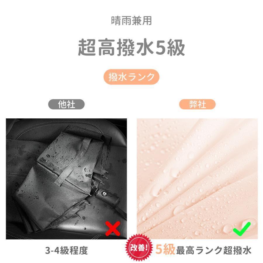 母の日 ヤフー1位 完全遮光 日傘 撥水 折りたたみ傘 自動開閉 雨傘 UVカット 大きい レディース メンズ 傘 コンパクト ワンタッチ 軽量 女性 | ブランド登録なし | 09