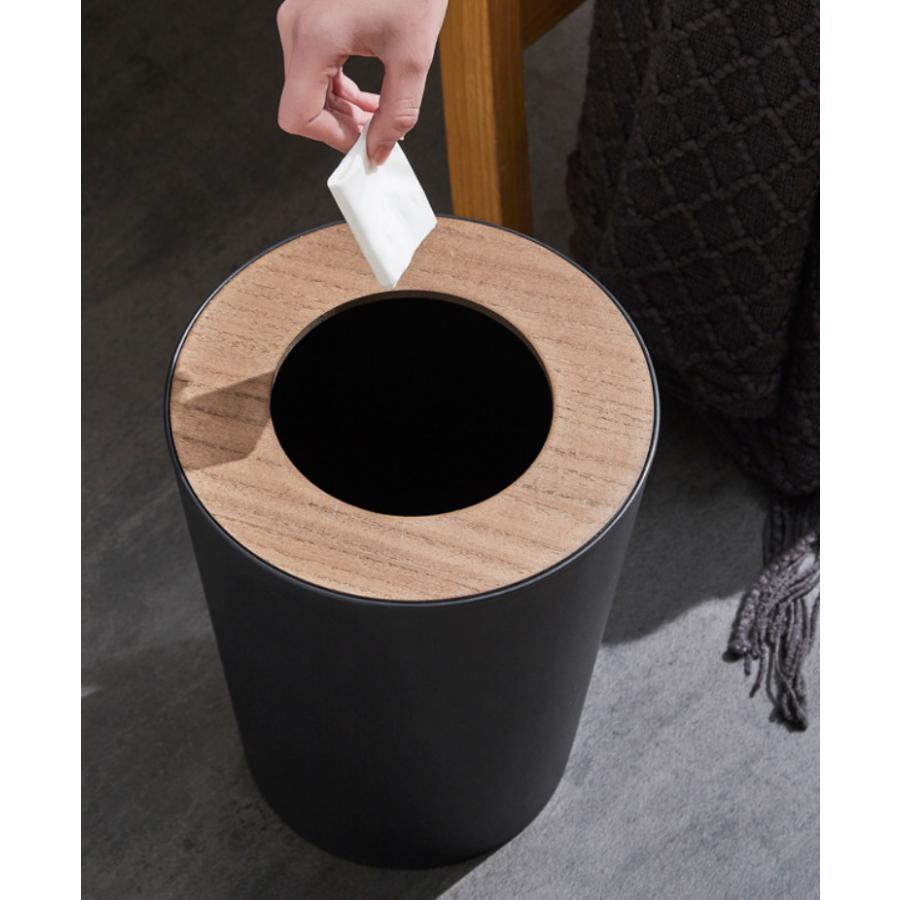 ゴミ箱 おしゃれ 北欧 丸型 袋が見えない ごみ箱 円柱12L リビング 分別 リビング ダストボックス寝室 洗面所 ごみ箱 ごみばこ くずかご |  | 03