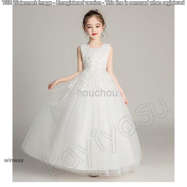 子供ドレス 6色 120-170cm 結婚式 ピアノ発表会 フォーマル ドレス 子供 七五三 ワンピース 髪飾り選択可 お姫様 誕生日 | ブランド登録なし | 12