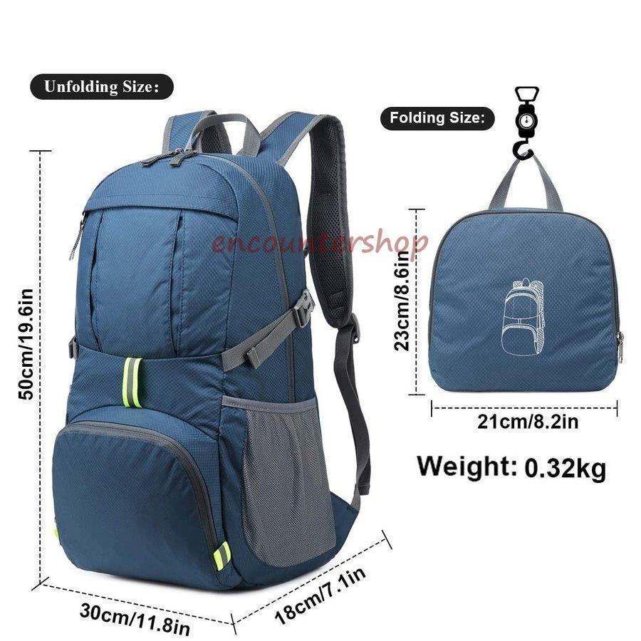 登山リュック バックパック 登山 リュック 40L 軽量 折り畳み 日帰り リュックサック 登山用リュック アウトドア | ブランド登録なし | 02