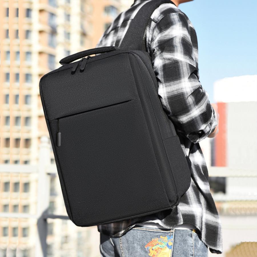 ビジネスリュック メンズ 黒 多機能 30l 大容量 防水 収納 ビジネス リュック バッグ a4 pc usbポート 靴 出張 旅行 ジム 防災 | ブランド登録なし | 15