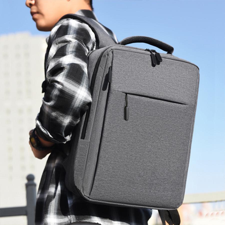 ビジネスリュック メンズ 黒 多機能 30l 大容量 防水 収納 ビジネス リュック バッグ a4 pc usbポート 靴 出張 旅行 ジム 防災 | ブランド登録なし | 17