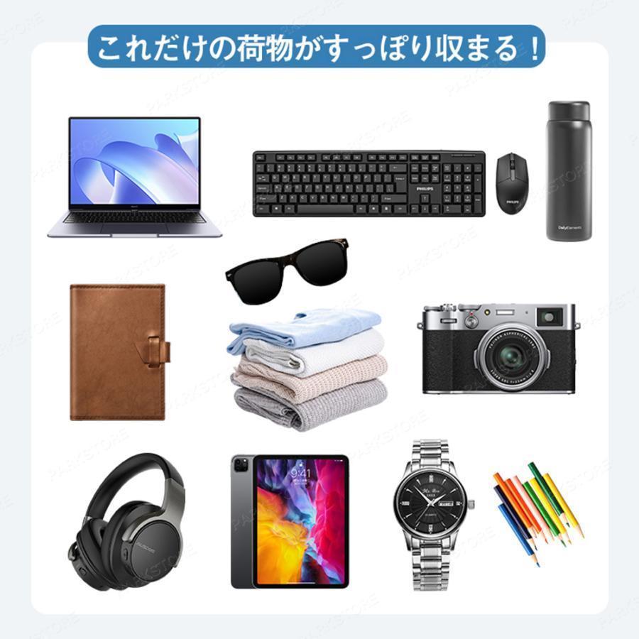 ビジネスリュック メンズ 黒 多機能 30l 大容量 防水 収納 ビジネス リュック バッグ a4 pc usbポート 靴 出張 旅行 ジム 防災 | ブランド登録なし | 04